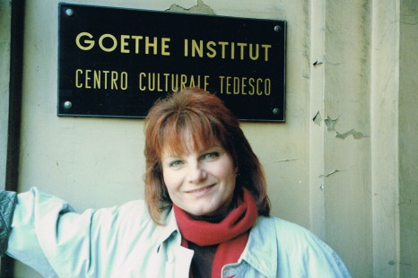 Europaweit unterwegs für's Goethe-Institut, hier 1987 von Mailand (über Turin, Genua, Triest, Rom, Neapel) bis Palermo
